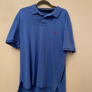 VINTAGE BLUE Polo by Ralph Lauren XL